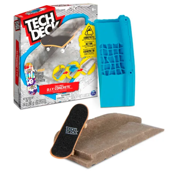 Игровой набор Spin Master Tech Deck D.I.Y. Concrete 6063132 6+/ Разноцветный Black photo 3