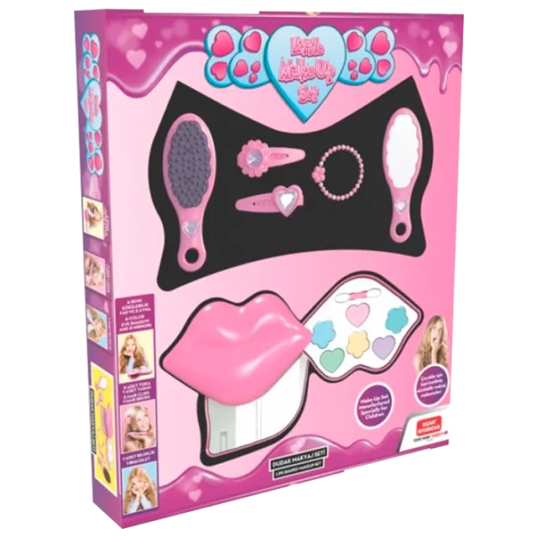 Set de creație Ucar Toys Little Make Up Set 260 8695989007502 6+/ Multicolor Pink photo 1