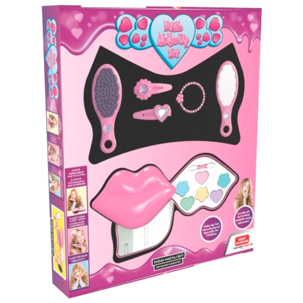 Set de creație Ucar Toys Little Make Up Set 260 8695989007502 6+/ Multicolor Pink photo 1