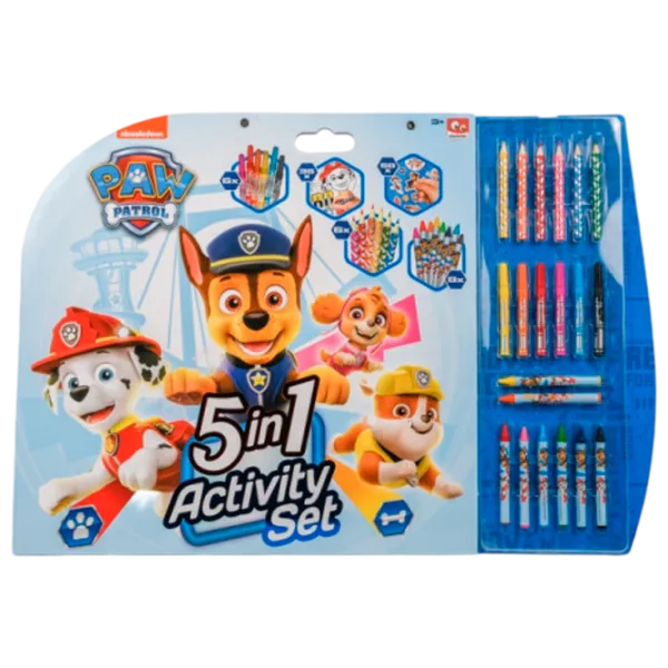 Креативный набор Canenco 5 in 1 Activity Set Paw Patrol PW22306 3+/ Разноцветный Blue photo 1 Креативный набор Canenco 5 in 1 Activity Set Paw Patrol PW22306 3+/ Разноцветный Blue photo 1