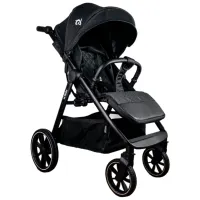 Детская коляска El Nino Carina 00831651/ Черный