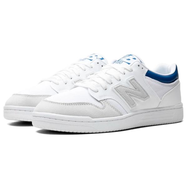 Кеды для мужчин New Balance 480 42 / Белый photo 1 Кеды для мужчин New Balance 480 42 / Белый photo 1