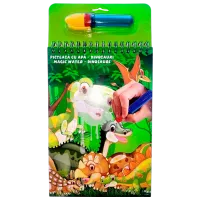 Set de creație Total Office Magic Water Dinosaurs Din31005 3+/ Multicolor Green