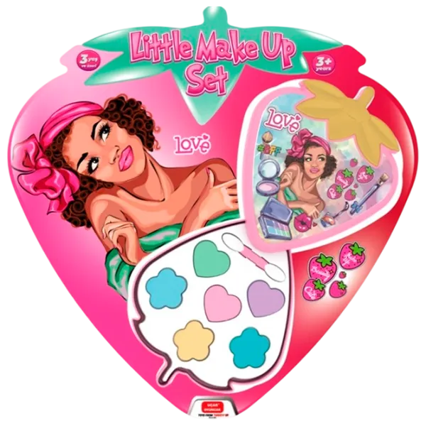 Set de creație Ucar Toys Little Make Up Set 228 8695989007076 3+/ Multicolor Pink photo 1