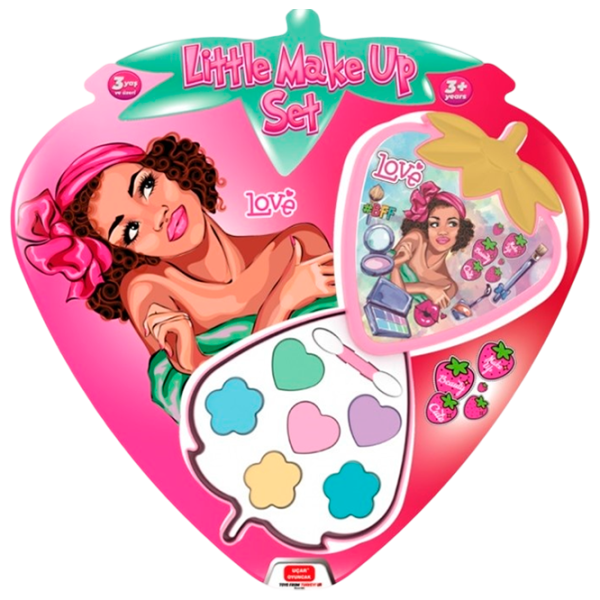Set de creație Ucar Toys Little Make Up Set 228 8695989007076 3+/ Multicolor Pink photo 1