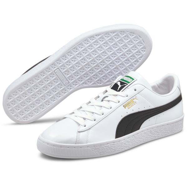 Ghete pentru bărbați Puma Basket Classic XXI 47 / White Black photo 1