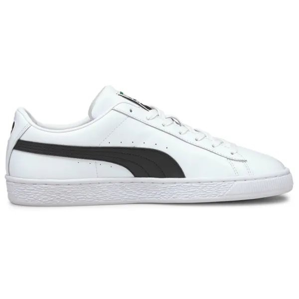 Ghete pentru bărbați Puma Basket Classic XXI 41 / White Black photo 3