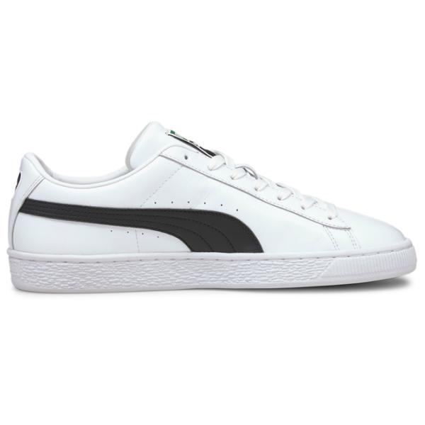 Ghete pentru bărbați Puma Basket Classic XXI 41 / White Black photo 3