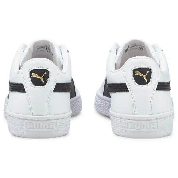 Ghete pentru bărbați Puma Basket Classic XXI 41 / White Black photo 5