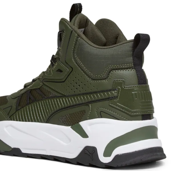 Botine pentru bărbați Puma Trinity Mid Hybrid 46/ Green photo 5