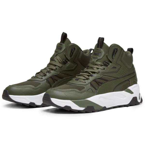 Botine pentru bărbați Puma Trinity Mid Hybrid 40/ Green photo 1