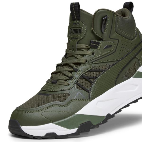 Botine pentru bărbați Puma Trinity Mid Hybrid 40/ Green photo 4