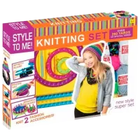 Set de creație Optmarket Style To Me! Knitting Set ДЕ05.339 6+/ Multicolor Multicolor
