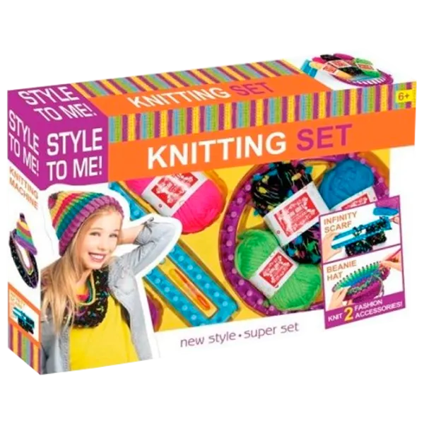Set de creație Optmarket Style To Me! Knitting Set ДЕ05.340 6+/ Multicolor Multicolor photo 1