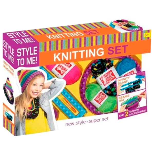 Set de creație Optmarket Style To Me! Knitting Set ДЕ05.340 6+/ Multicolor Multicolor photo 1