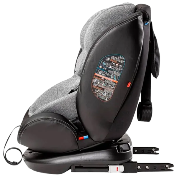 Детское автокресло Caretero Mundo  0 месяцев - 12 лет / 36 кг / Серый photo 4 Детское автокресло Caretero Mundo  0 месяцев - 12 лет / 36 кг / Серый photo 4