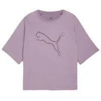 Tricou pentru femei Puma MOTION Relaxed Tee Pale Plum 59% bumbac, 41% poliester/ Purple