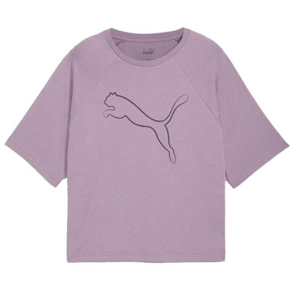 Футболка для женщин Puma MOTION Relaxed Tee Pale Plum 59% хлопок, 41% полиэстер/ Пурпурный photo 1