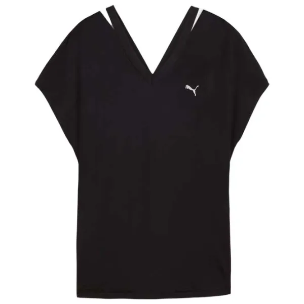 Футболка для женщин Puma Studio Fashion Tee 94 % полиэстер, 6 % эластан/ Черный photo 1