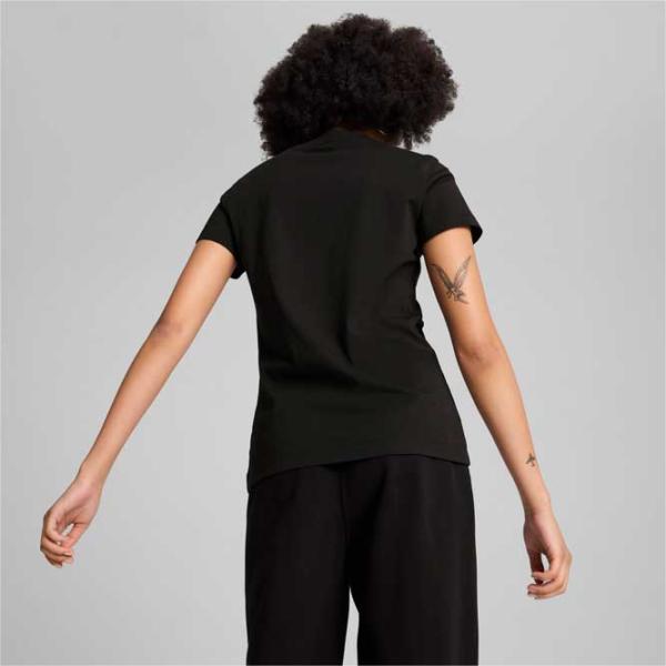 Футболка для женщин Puma Squad Graphic Tee 100% хлопок/ Черный photo 4