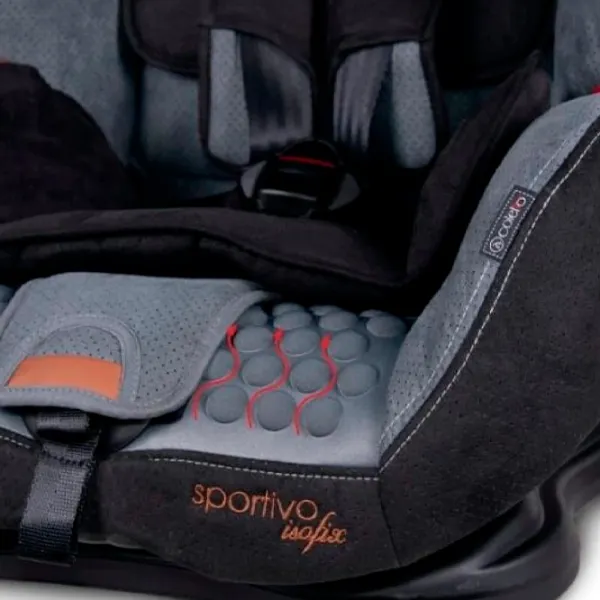 Детское автокресло Coletto Sportivo  9 месяцев - 12 лет / 36 кг / Красный photo 5