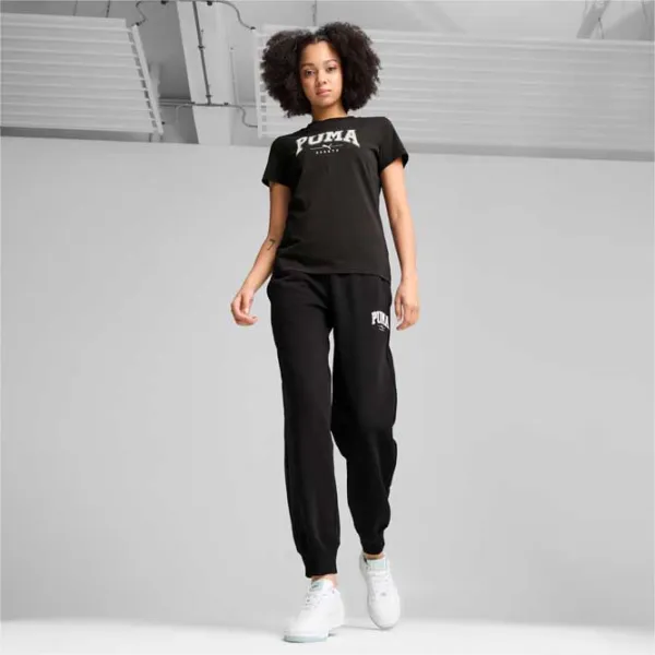 Tricou pentru femei Puma Squad Graphic Tee 100% bumbac/ Black photo 5