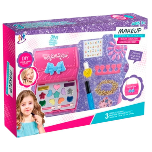 Set de creație Optmarket MakeUp Set de frumusețe ДЕ06.34 3+/ Multicolor Pink photo 1 Set de creație Optmarket MakeUp Set de frumusețe ДЕ06.34 3+/ Multicolor Pink photo 1