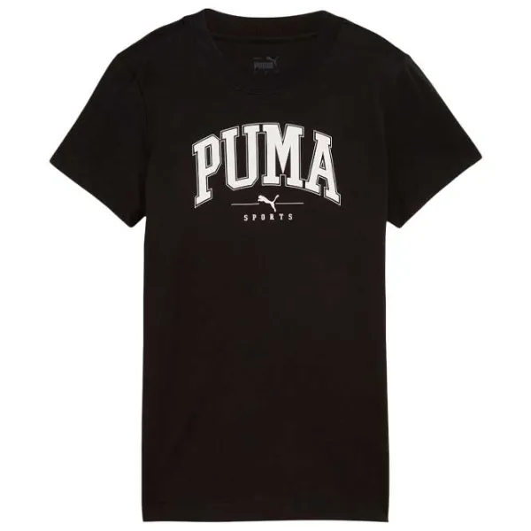 Футболка для женщин Puma Squad Graphic Tee 100% хлопок/ Черный photo 1