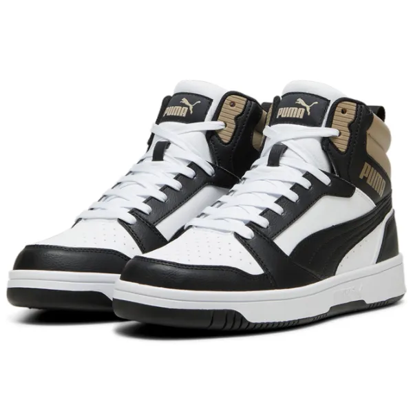 Botine pentru bărbați Puma Rebound V6 47/ White photo 1 Botine pentru bărbați Puma Rebound V6 47/ White photo 1
