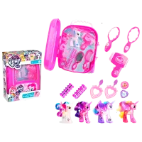 Креативный набор Optmarket Trolley Case My Little Pony ДЕ05.269 3+/ Разноцветный Розовый