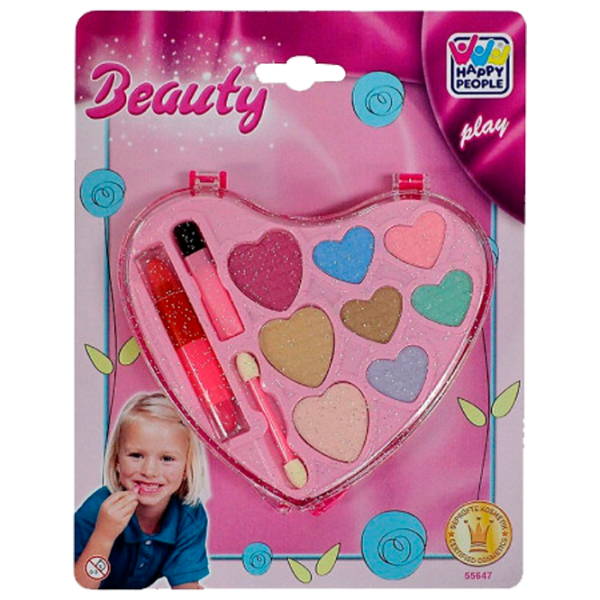 Set de creație Happy People Beauty Set frumusete 55647 3+/ Multicolor Pink photo 1