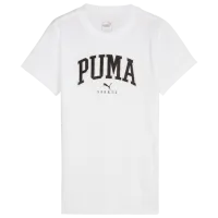 Футболка для женщин Puma Squad Graphic Tee 100% хлопок/ Белый