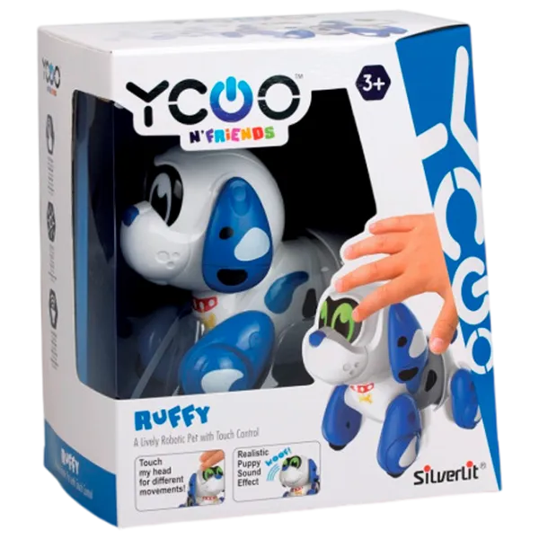 Интерактивная игрушка YCOO N'Friends Ruffy 7530-88567 3+/ Синий Белый photo 1