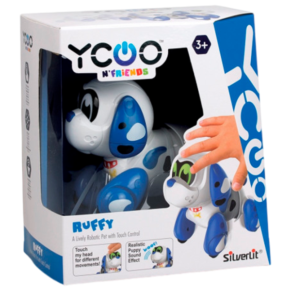 Интерактивная игрушка YCOO N'Friends Ruffy 7530-88567 3+/ Синий Белый photo 1