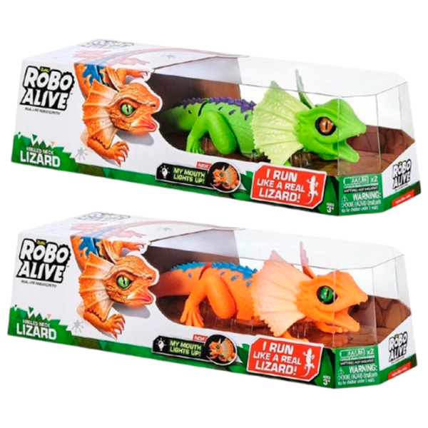 Jucărie interactivă Zuru Robo Alive Lizard 7149 3+/ Multicolor Multicolor photo 1