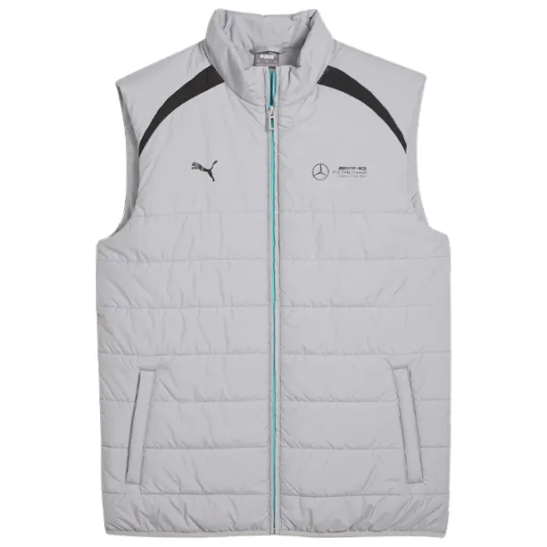 Vestă pentru bărbați Puma Mapf1 Padded Gilet Team L/ Silver photo 1
