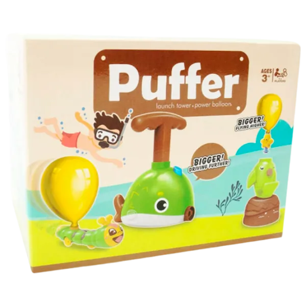 Set jucării ICOM Bigger! Puffer 7163034 3+/ Multicolor Green photo 1