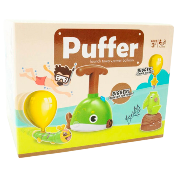 Set jucării ICOM Bigger! Puffer 7163034 3+/ Multicolor Green photo 1