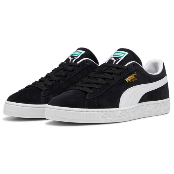 Ghete pentru bărbați Puma Suede Classic 48 / Black White photo 1