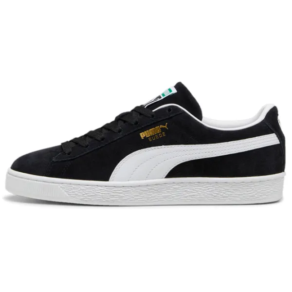 Ghete pentru bărbați Puma Suede Classic 40.5 / Black White photo 2