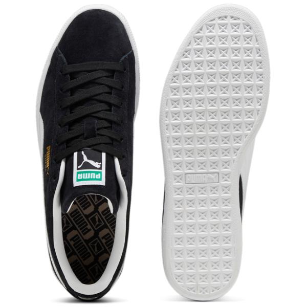 Ghete pentru bărbați Puma Suede Classic 40.5 / Black White photo 6