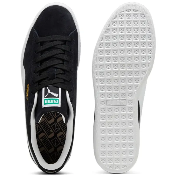 Ghete pentru bărbați Puma Suede Classic 43 / Black White photo 6