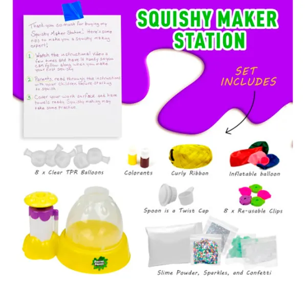 Set de creație Doctor Squish Squishy Maker Make Your Own Squishies 38038 8+/ Multicolor Multicolor photo 8