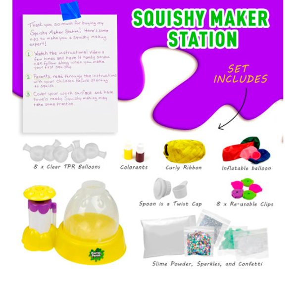 Set de creație Doctor Squish Squishy Maker Make Your Own Squishies 38038 8+/ Multicolor Multicolor photo 8