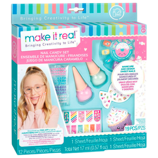 Креативный набор Make It Real Manicure and Design Sweet Nails Nail Candy Set 2328M 8+/ Разноцветный Разноцветный photo 1