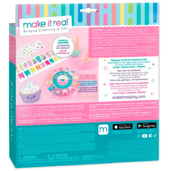 Креативный набор Make It Real Manicure and Design Sweet Nails Nail Candy Set 2328M 8+/ Разноцветный Разноцветный photo 3