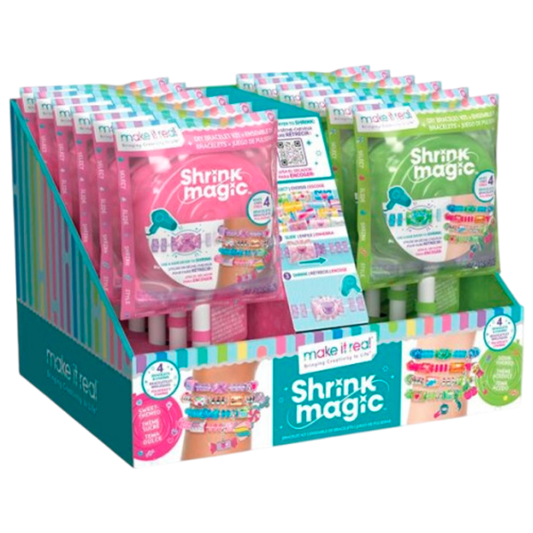 Креативный набор Make It Real Shrink Magic Lollipop Bracelet Kit 1757M 8+/ Разноцветный Разноцветный photo 1