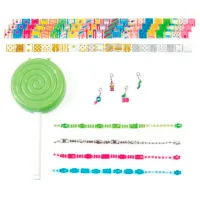 Set de creație Make It Real Shrink Magic Lollipop Bracelet Kit 1757M 8+/ Multicolor Multicolor photo 4