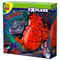 Креативный набор SES Explore Hatching Dragon 25120S 5+/ Разноцветный Разноцветный