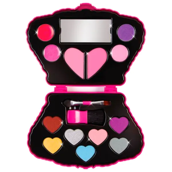 Set de creație Make It Real Juicy Couture Bejeweled Beauty Cosmetic Compact 4475M 8+/ Multicolor Pink photo 4